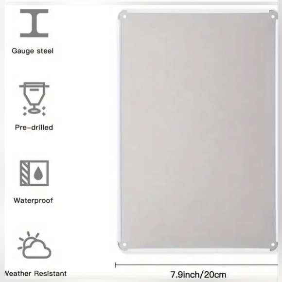 Kiss Band Aluminum Decorative Sign - Picture 3 of 4